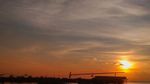 Cantiknya Sunset di Dermaga Bom Kalianda
