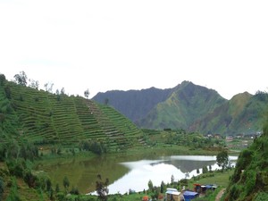 Cantiknya Telaga Cebong di Dataran Tinggi Dieng