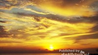 Sunset di pulau Kodingareng Keke