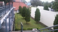 Ada taman di dalam benteng