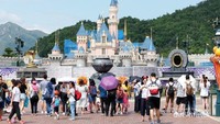 Sleeping Beauty Castle, Hong Kong Disneyland.