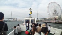Captain line,kapal untuk menyebrang ke Universal Studio
