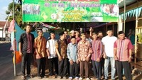 Stand Kupatan massal didesa Boyolangu, kecamatan Boyolangu