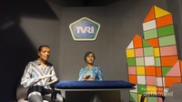 Museum ini juga memiliki duplikat Studio berita TVRI