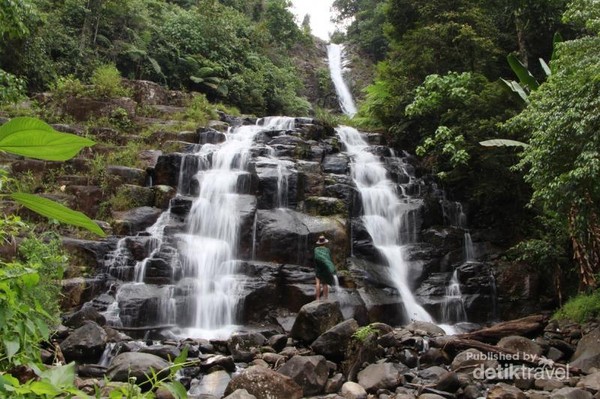 Sarasah Ulu Gadut, air terjun yang cantik dan unik di Kota Padang