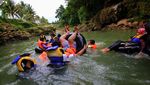 Cave Tubing, Rafting, dan Caving, Petualangan Ala Gua Pindul