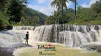 Niagara mini  di bawah aliran Curug Luhur