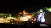 Pertunjukan kungfu dalam Zen Music Shaolin Ceremony