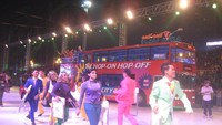 Bus hop on hop off untuk berkeliling Kuala Lumpur (Erna/detikBandung)