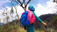 Ini adalah puncak Gunung Patuha di ketinggian 2.434 mdpl