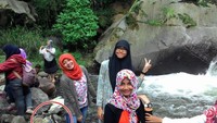 Namun sayang, masih ada sampah di sana