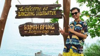Selamat datang di Rumah Apung Pantai Bangsring