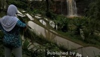 Curug Awang dari kejauhan