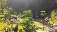 Pesona Curug Brugbug yang hijau dan asri