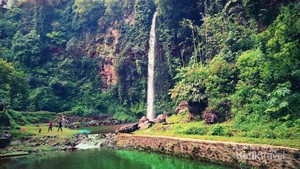 Curug Cantik Buat Libur Akhir Pekan di Cimahi