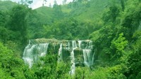 Curug Malela dari atas bukit