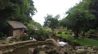 Taman buatan dan penginapan