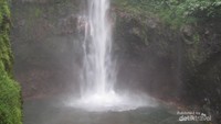 Curug Seribu dari dekat