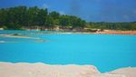 Danau Biru di Pulau Bintan, Warnanya Menakjubkan