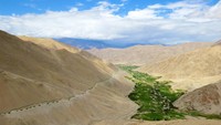 Pemandangan di sekitar Changla Pass, medannya benar-benar ekstrem