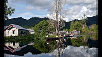Anak Sungai menuju TNDS kecamatan Batang Lupar