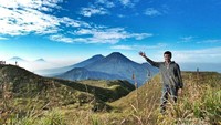 Gunung Merbabu, Sumbing, Sindoro dari Prau