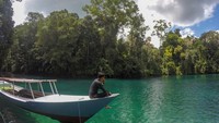 Menikmati pesona Labuan cermin yang masih perawan