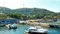 Pemandangan yang indah di Labuan Bajo