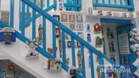 Arsitektur yang kaya gaya dan warna di Mykonos