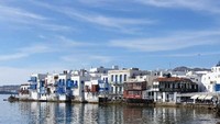 Little Venice, lokasi tercantik menikmati resto sambil memandangi sunset di Pulau Mykonos
