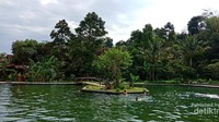 Umbul Dampit yang masih dalam proses pembangunan
