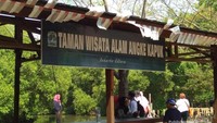Pintu masuk Taman Wisata Alam Angke Kapuk