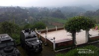 pemandangan dari Restoran Alam Boriska
