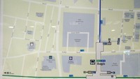 Peta menuju Masjid Sultan dari Stasiun MRT Bugis