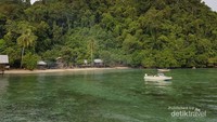 Suasana Kali Lemon resort di pagi hari