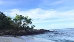 Dimanja Pasir Putih di Pantai Abadi di Bolmong