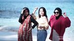 Dimanja Pasir Putih di Pantai Abadi di Bolmong