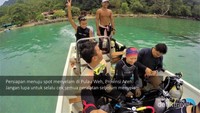 Persiapan ke spot menyelam di Pulau Weh