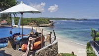 Resto Dream beach Hut sekaligus akses menuju pantai