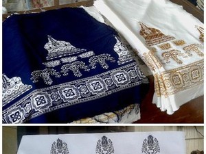 Dusun Gendingan, Pabrik Batik Bergambar Borobudur