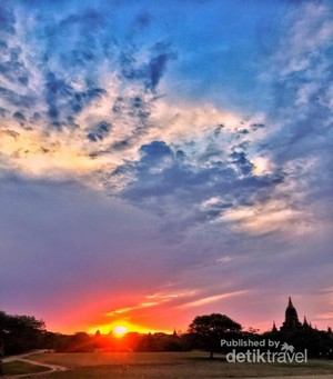 Eksotisme Ribuan Candi di Bagan, Myanmar