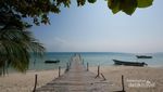 Eloknya Pemandangan di Pulau Ketawai, Bangka