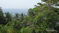 Pemandangan dari atas Batu Belah