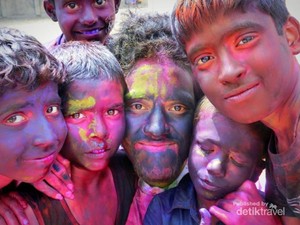 Festival Holi, Perang Paling Seru di Dunia
