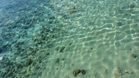 Beningnya air Pulau Bidadari