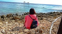 Diingatkan untuk tetap menjaga kebersihan pantai ya. Jangan membuang sampah sembarangan.
