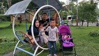 Spot foto di Gardu Pandang Kaliurang