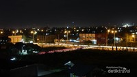 Banda aceh malam hari dari gedung escape building