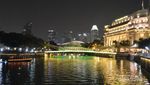 Gemerlap Cahaya Malam di Singapura
