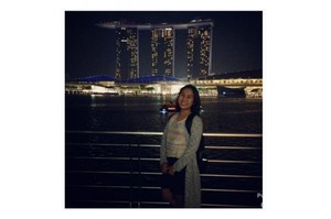 Gemerlap Cahaya Malam di Singapura
